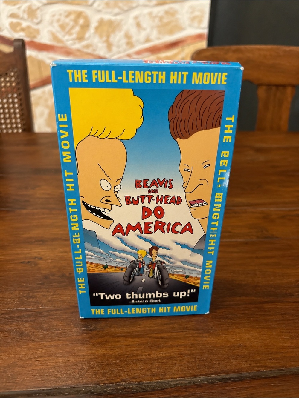 Beavis and Butt-Head Do America VHS Tape w/ Original Slipcover Cult Classic